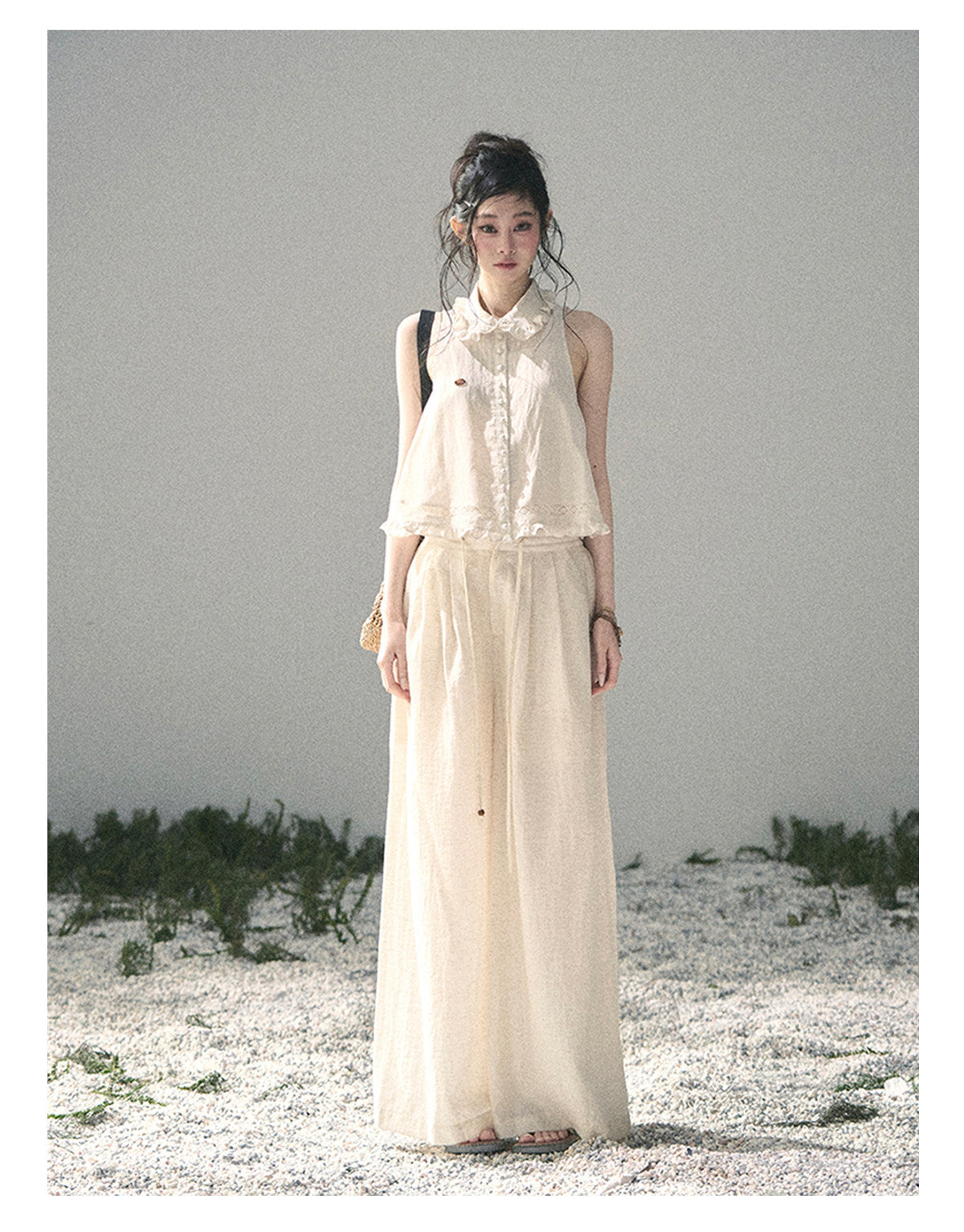 ShaoYeYan Aomalm Soft Cloud French Lace Set