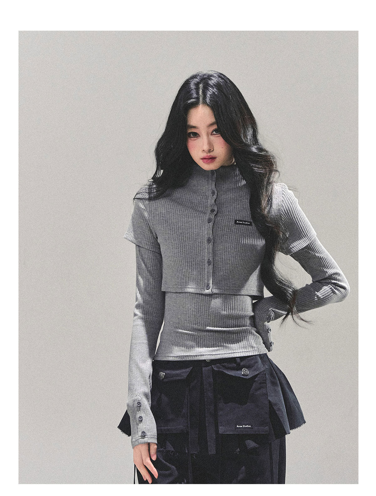 ShaoYeYan Soft Fall American Knit Set