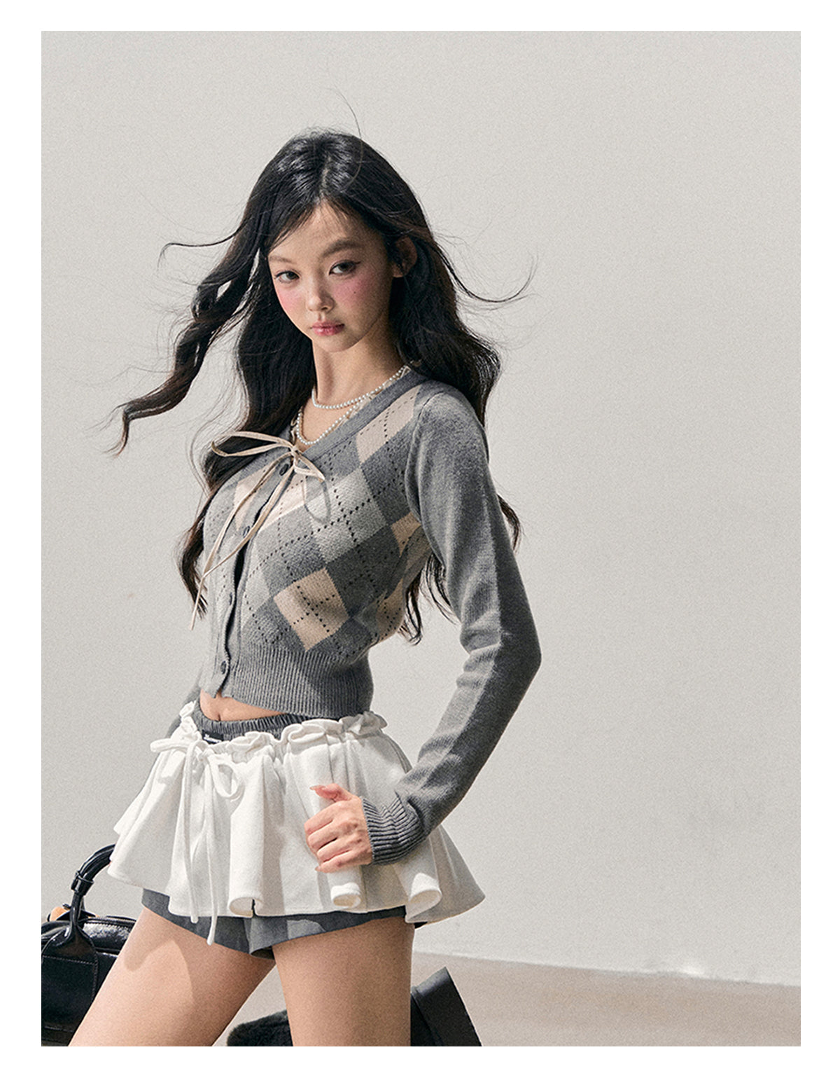 ShaoYeYan Aomalm Intoxicated Sobriety French Cardigan