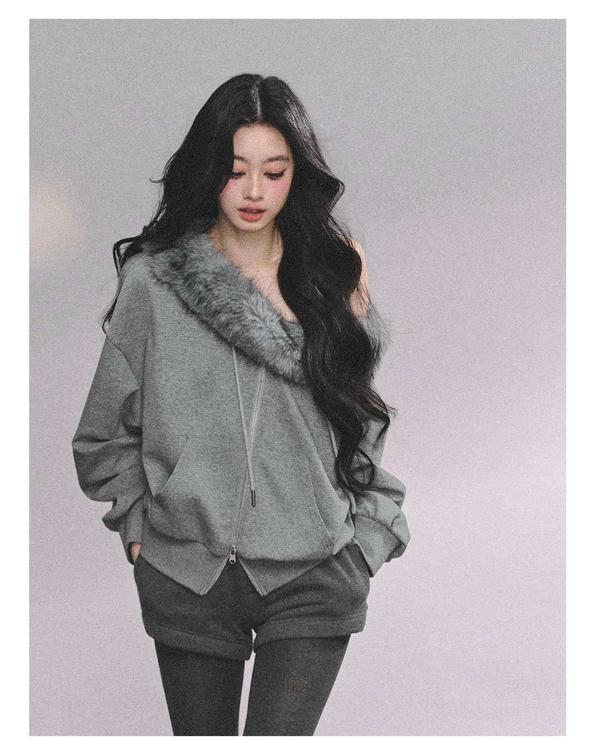 ShaoYeYan Nordic Snowfield American Style Two-Piece Set