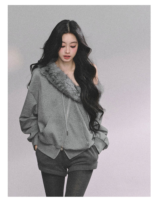 ShaoYeYan Nordic Snowfield American Style Two-Piece Set