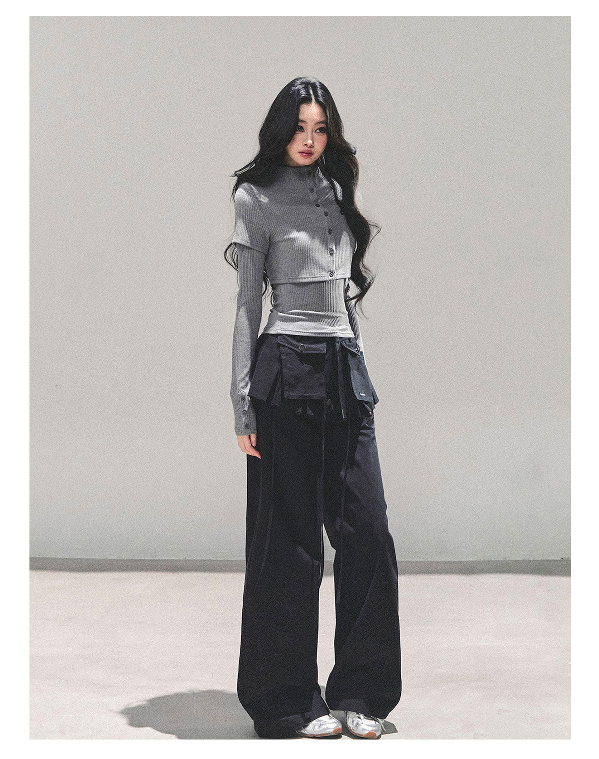 ShaoYeYan Soft Fall American Knit Set