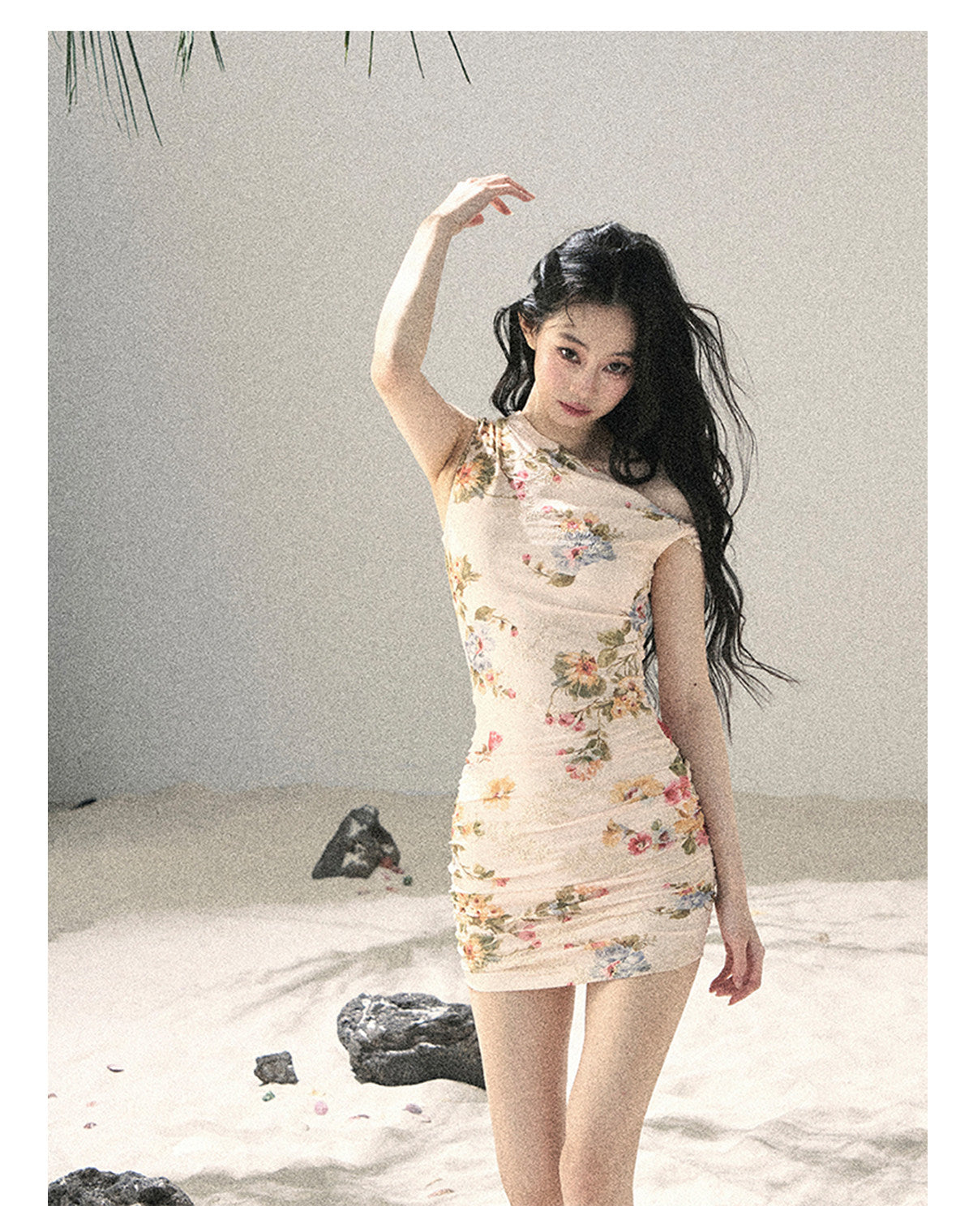ShaoYeYan Aomalm I Await the Bloom French Elegant Dress
