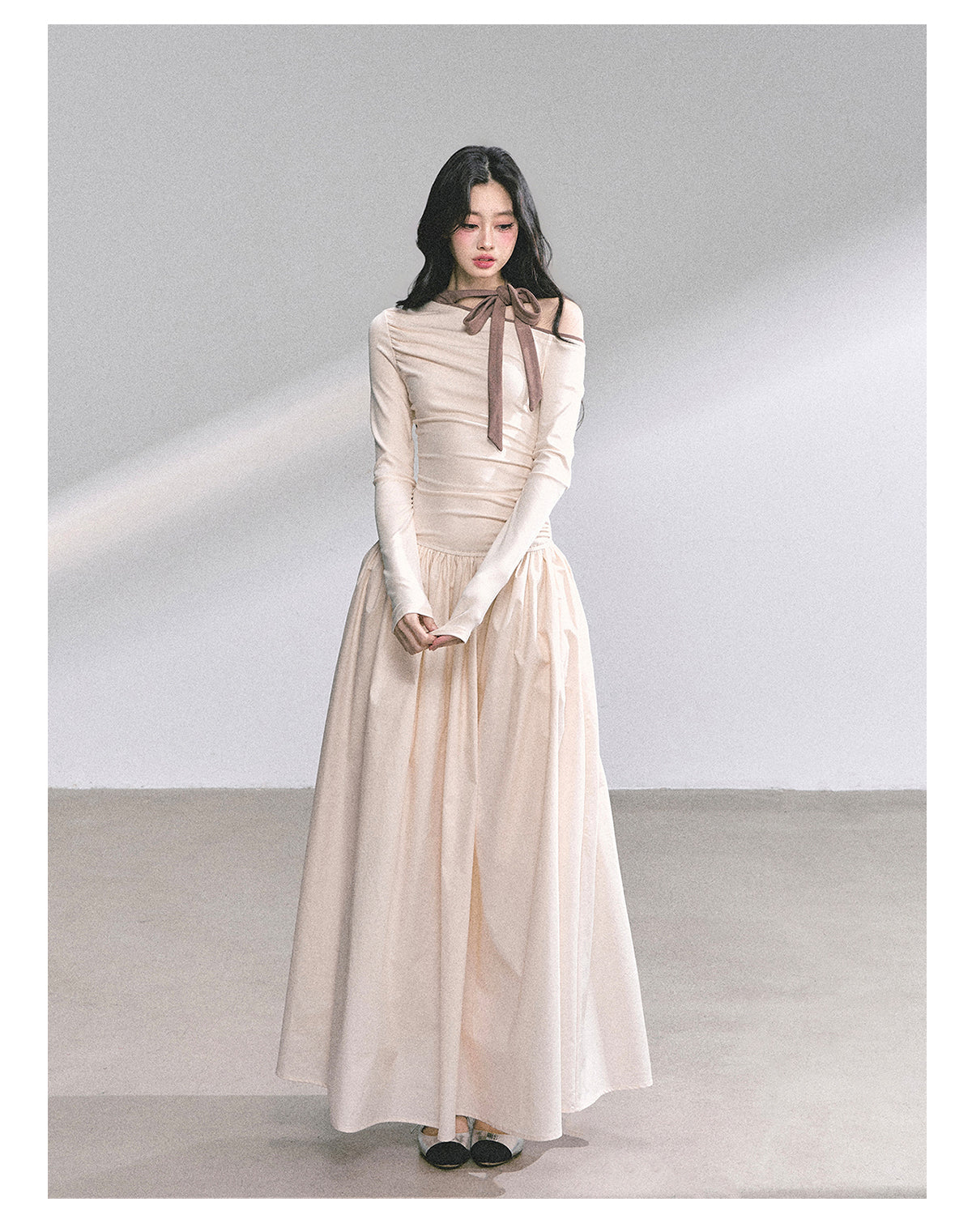 SHAOYEYAN Asymmetric One-Shoulder Bodycon Dress