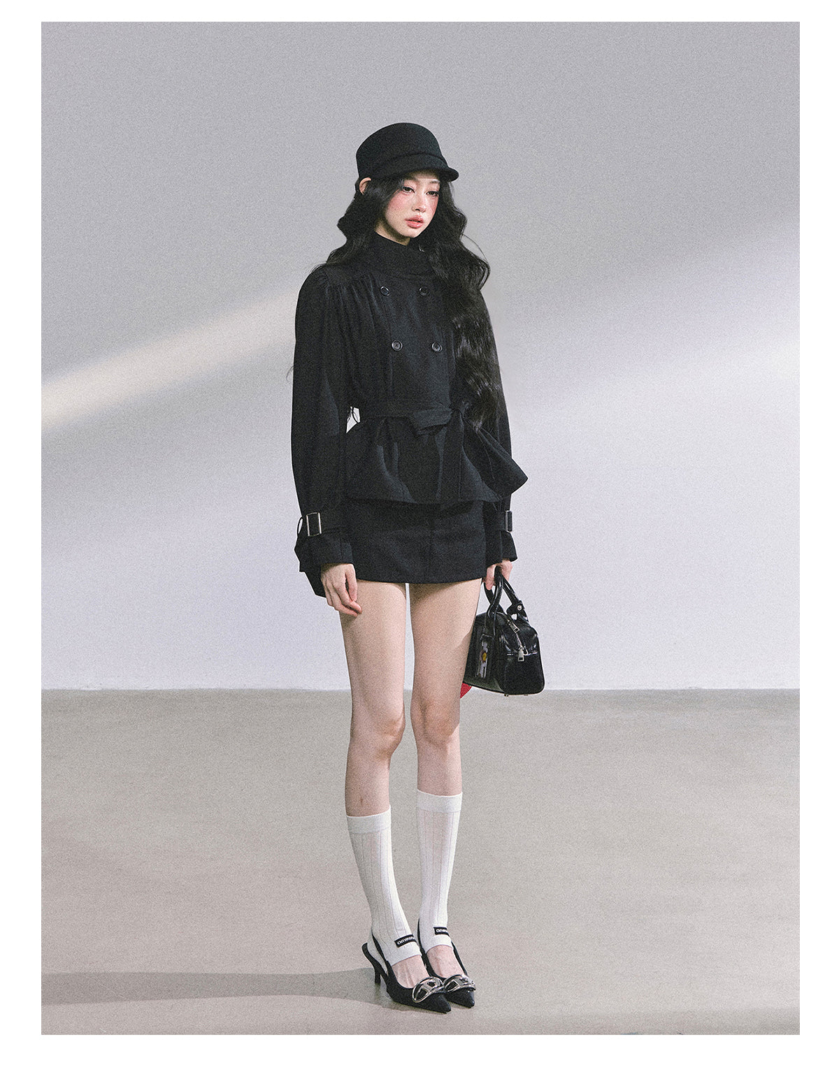 SHAOYEYAN Audrey Hepburn Style Two-Piece Set