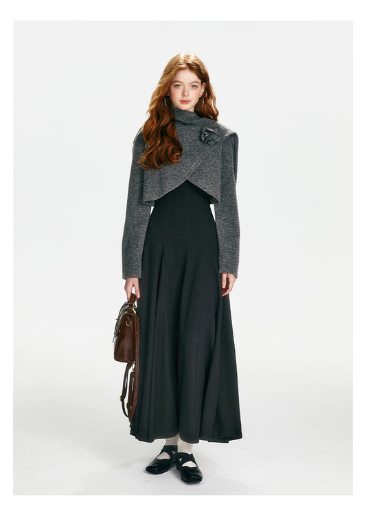 BOHOL BLING "French Heiress" Plush Brushed Fleece Dress Set