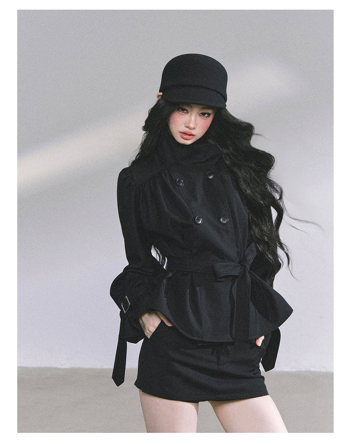 SHAOYEYAN Audrey Hepburn Style Two-Piece Set