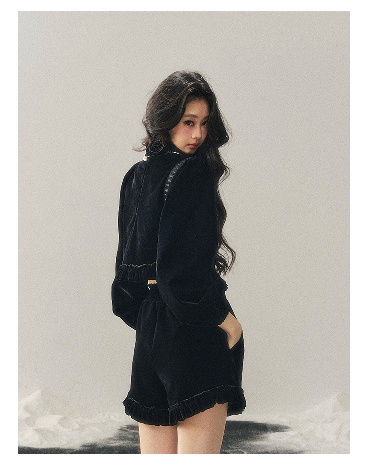ShaoYeYan Aomalm Chapter Seven Nights French Velvet Set