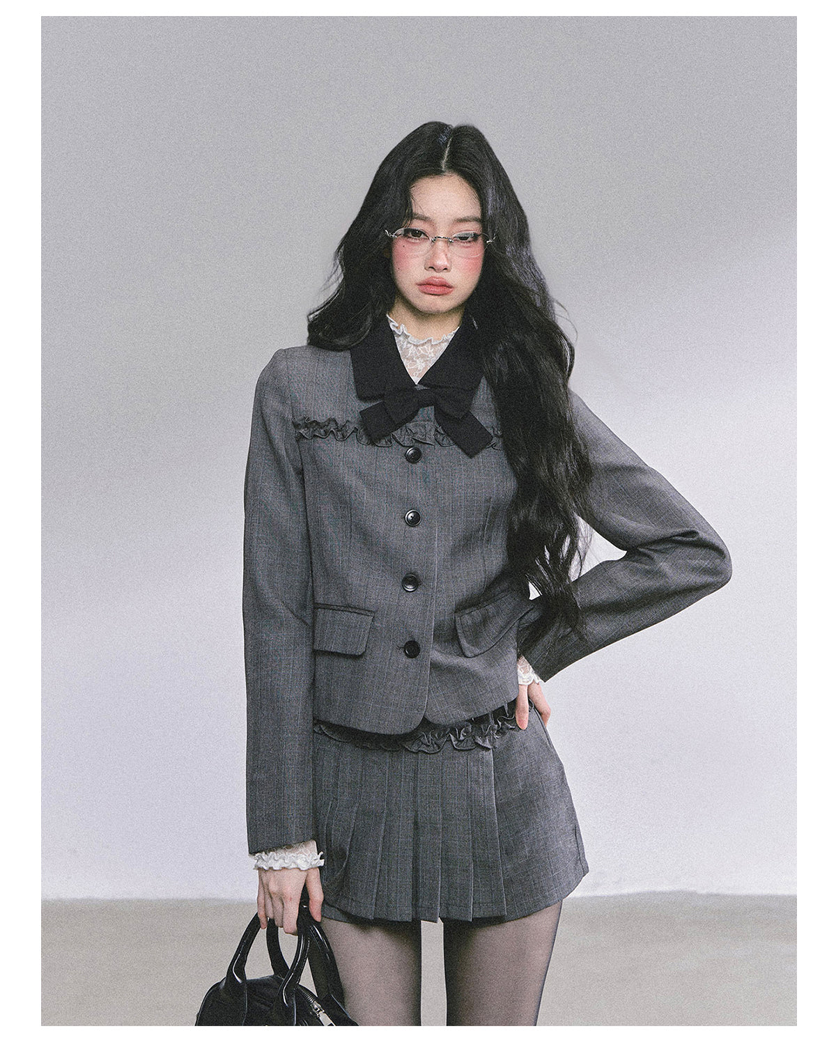 ShaoYeYan Miu-Inspired French Academy Style Two-Piece Set