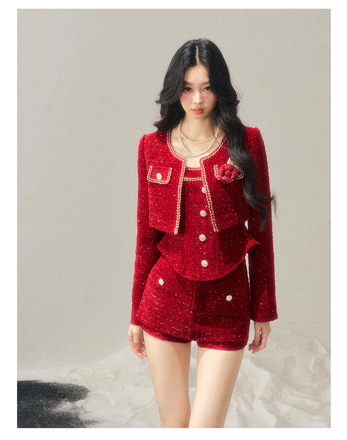 ShaoYeYan Before The Moon Falls Chanel-Style Set