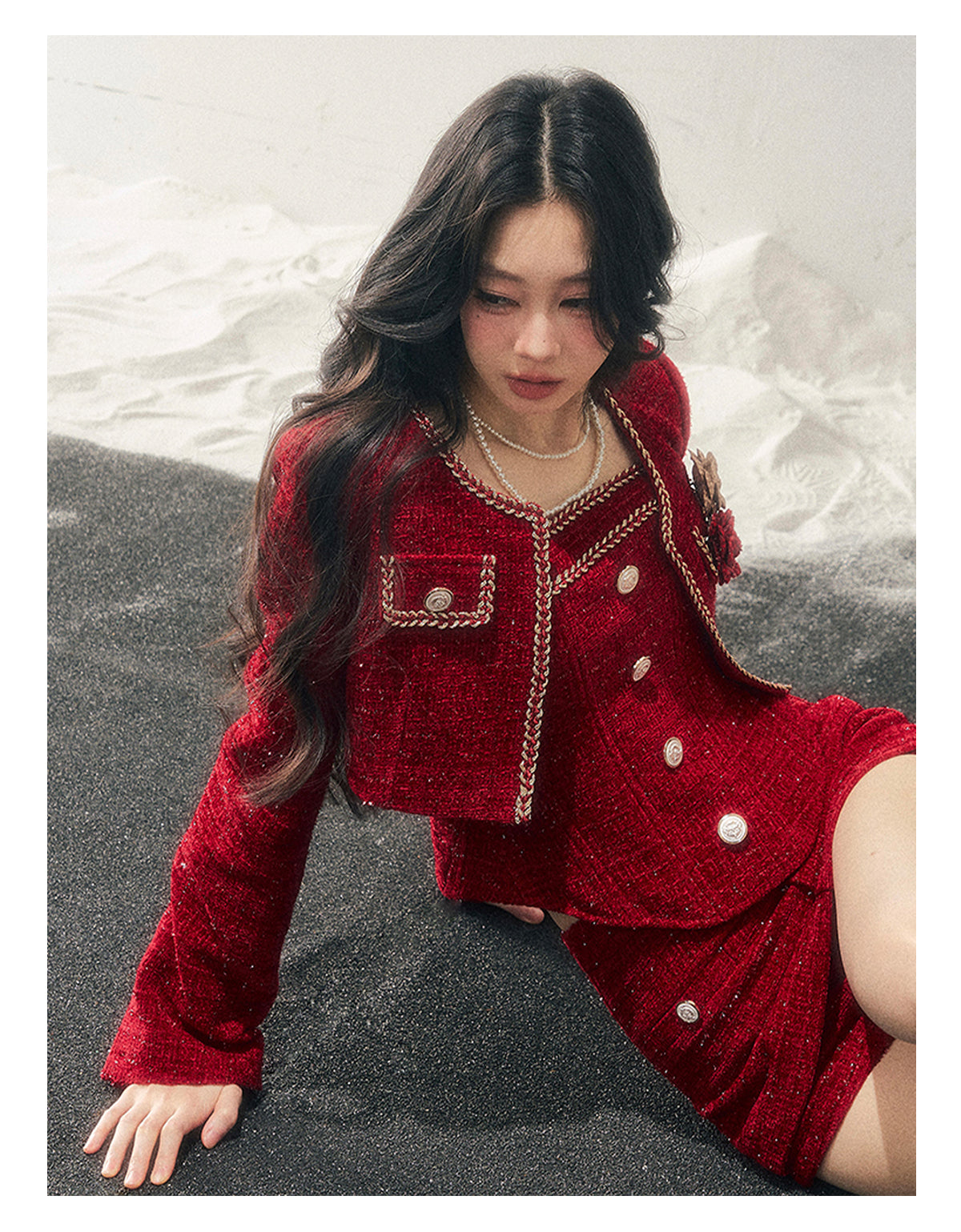 ShaoYeYan Before The Moon Falls Chanel-Style Set