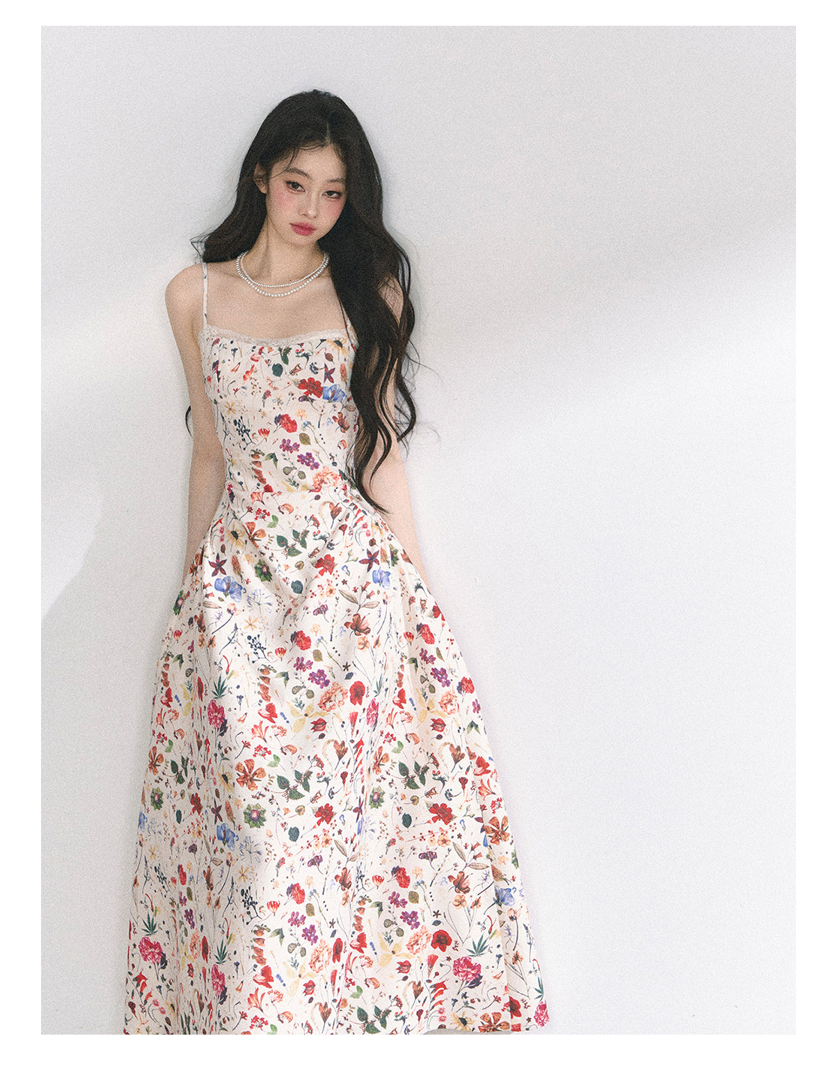 SHAOYEYAN French Floral Lace Sundress