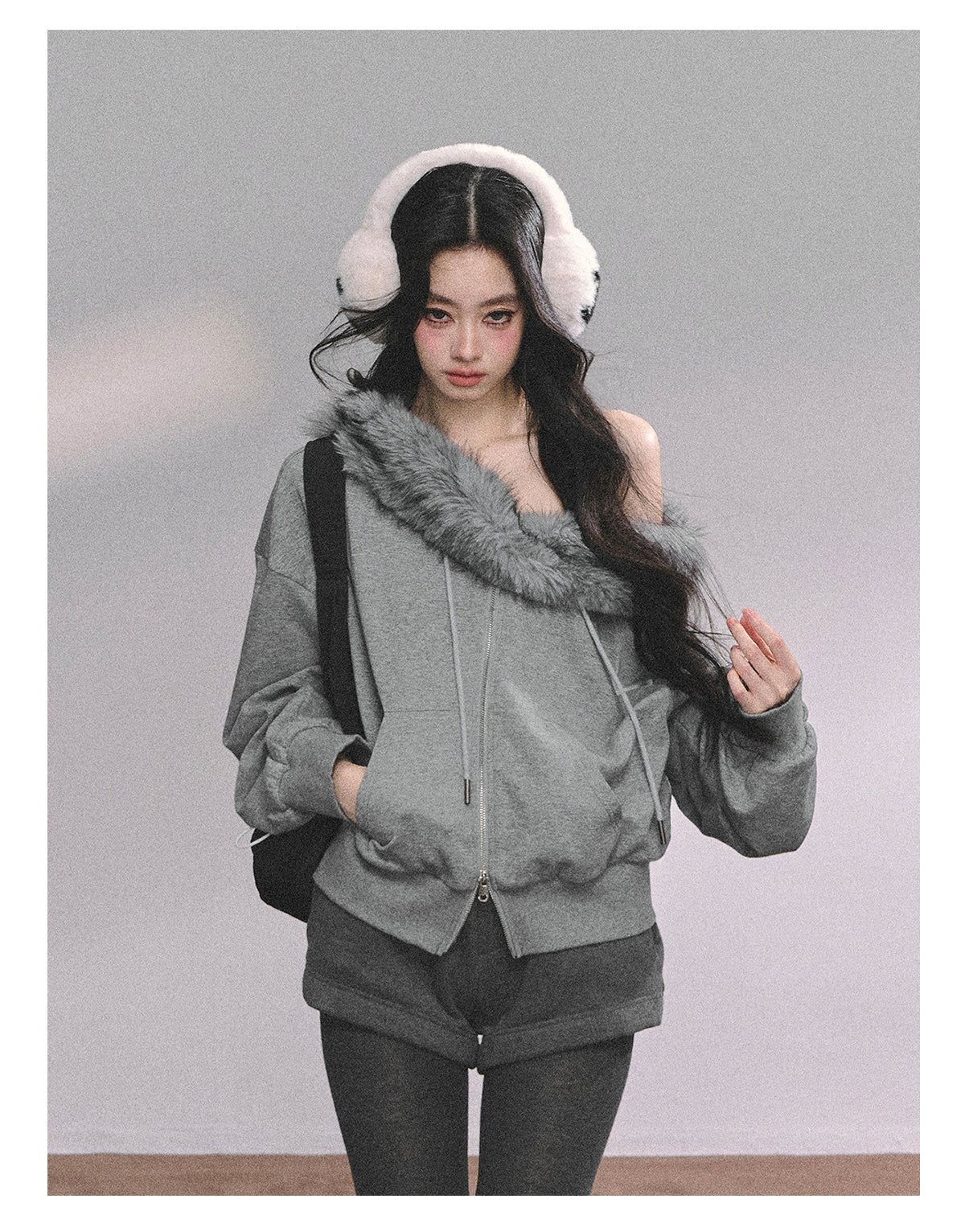 ShaoYeYan Nordic Snowfield American Style Two-Piece Set