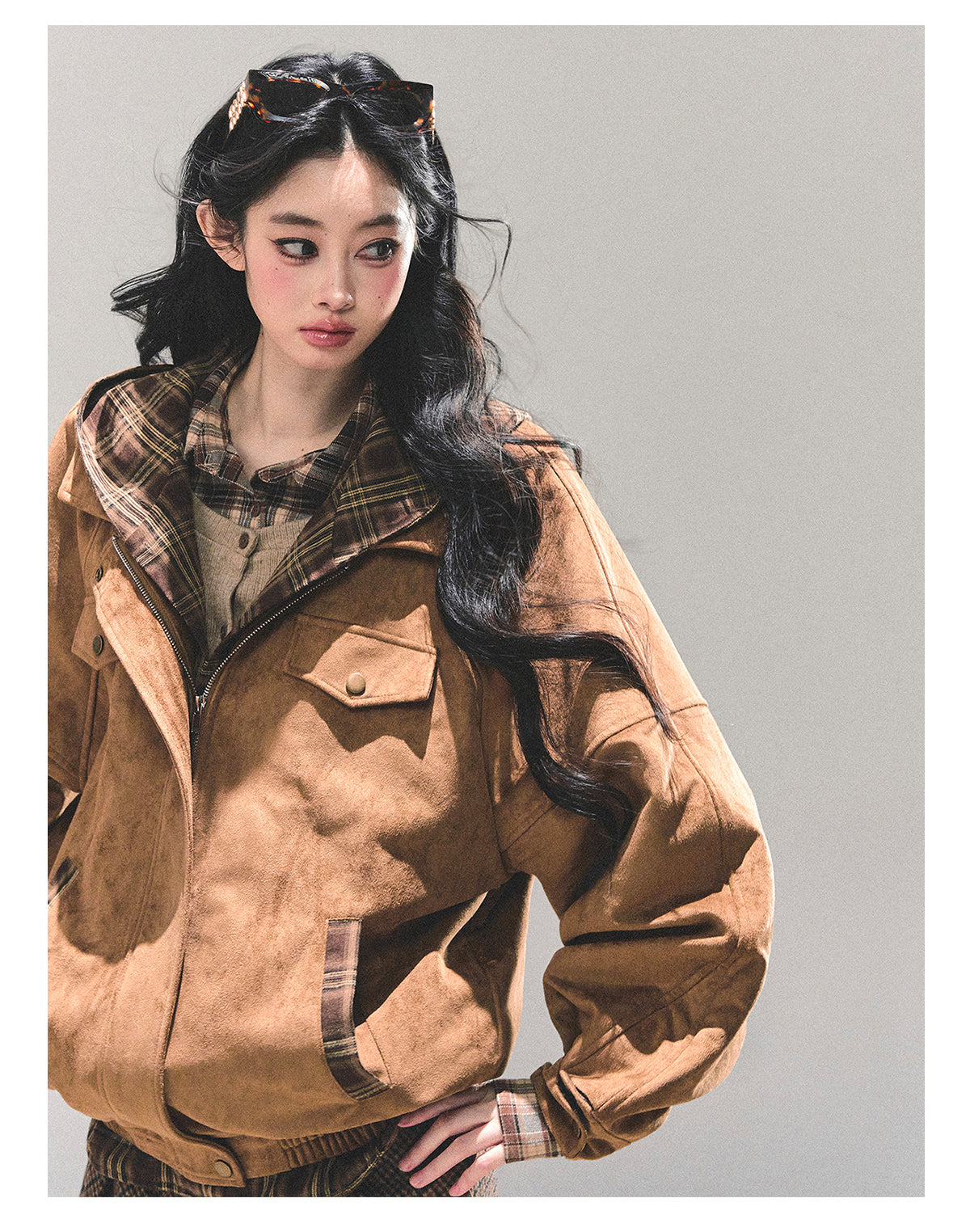 ShaoYeYan Landing Before Dawn Audrey-Style Jacket