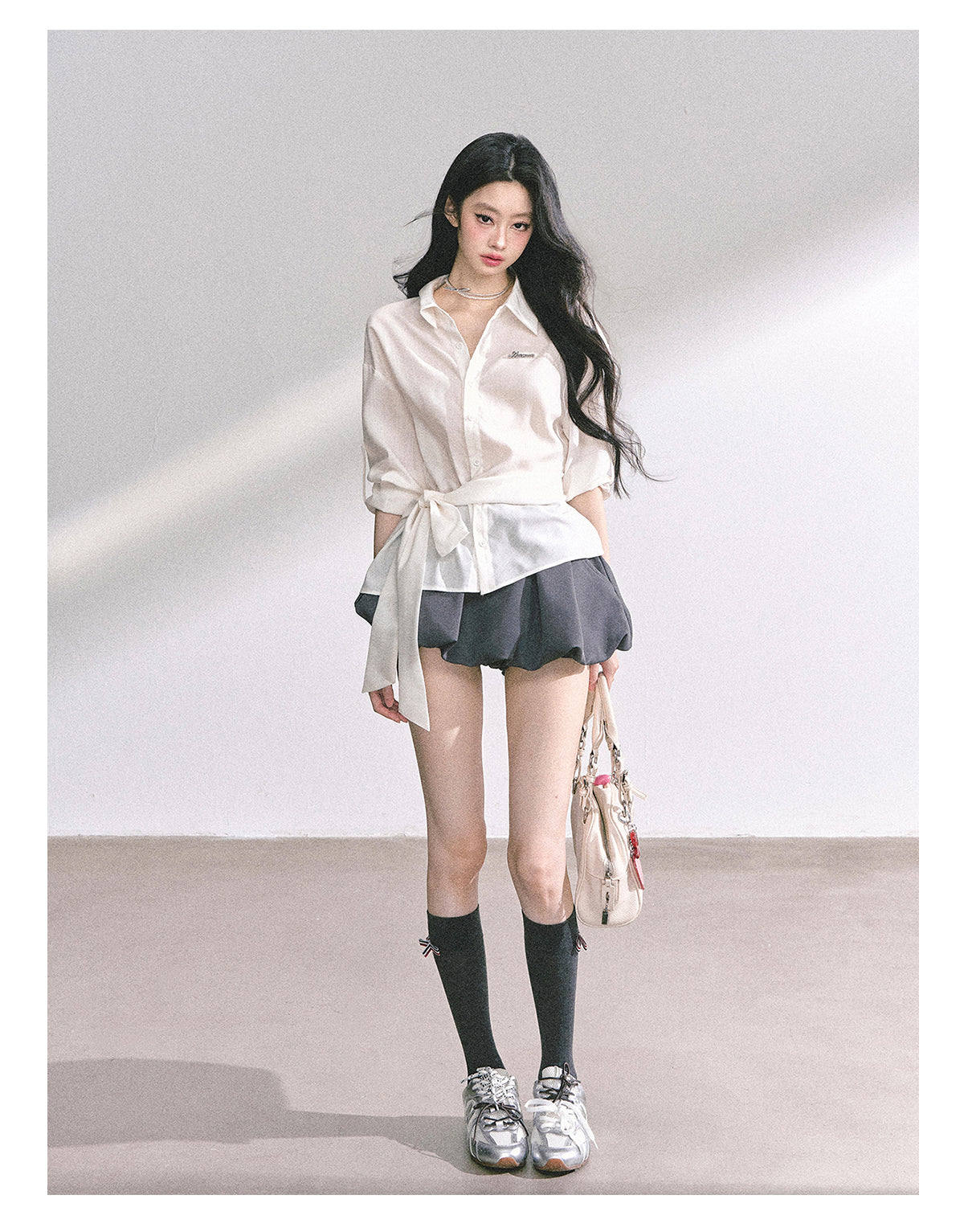 SHAOYEYAN American Style A-Line Mini Skirt