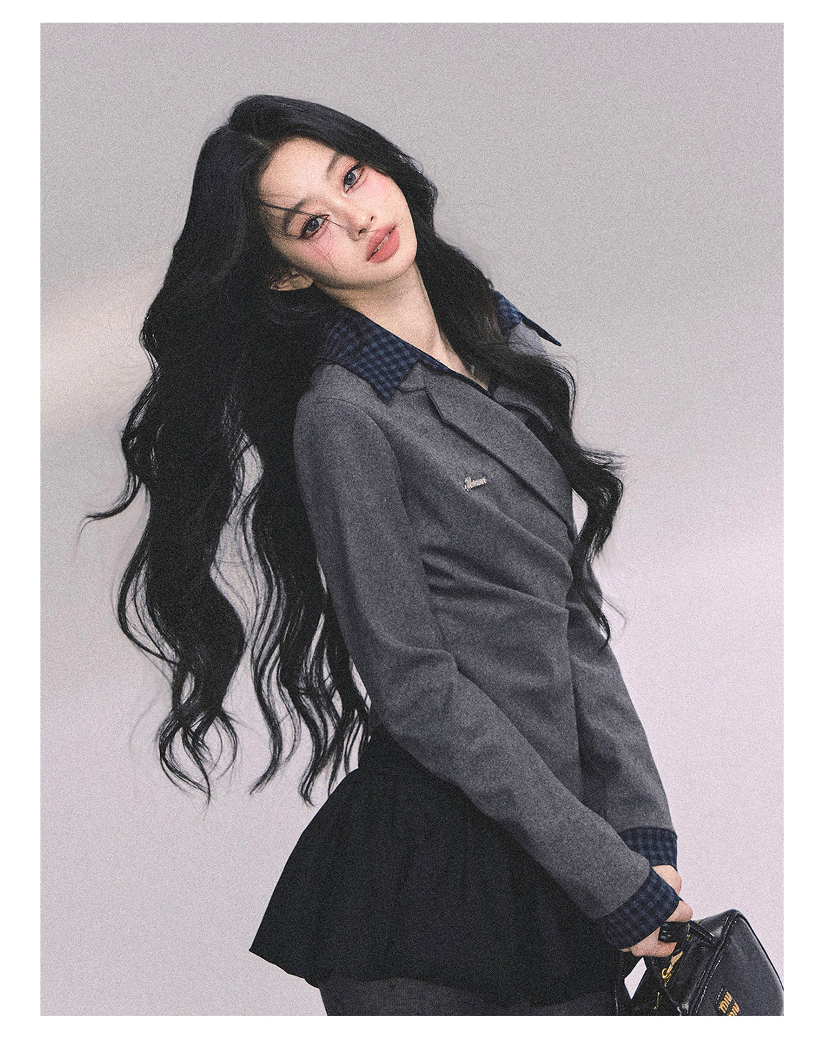 ShaoYeYan Aussie Junior Fake Two-Piece American Polo Shirt