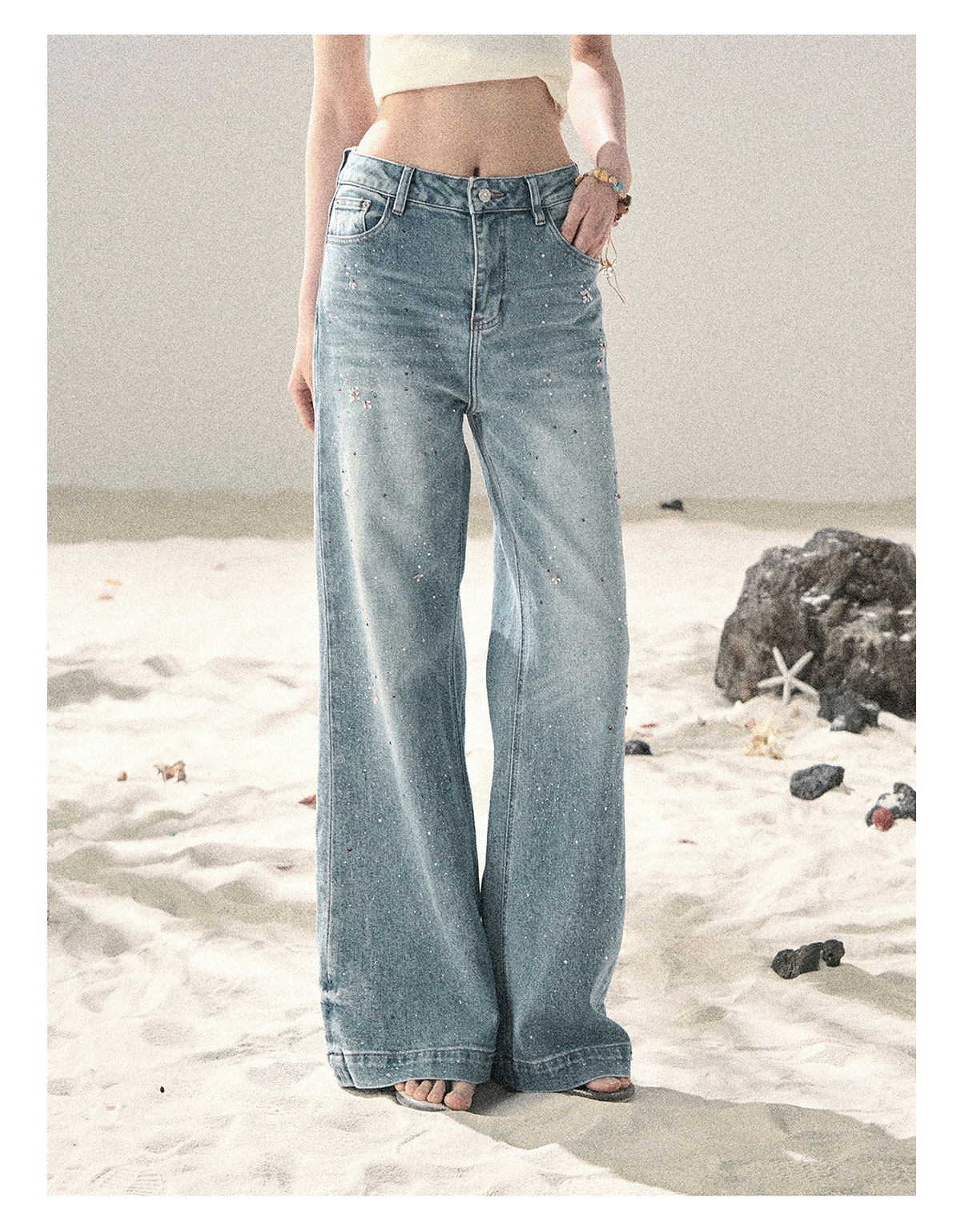 ShaoYeYan Aomalm Fragments of the Galaxy Sparkle Jeans