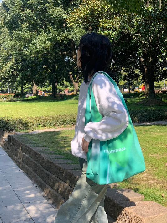 Randomness Original Abstract Flannel Tote Bag