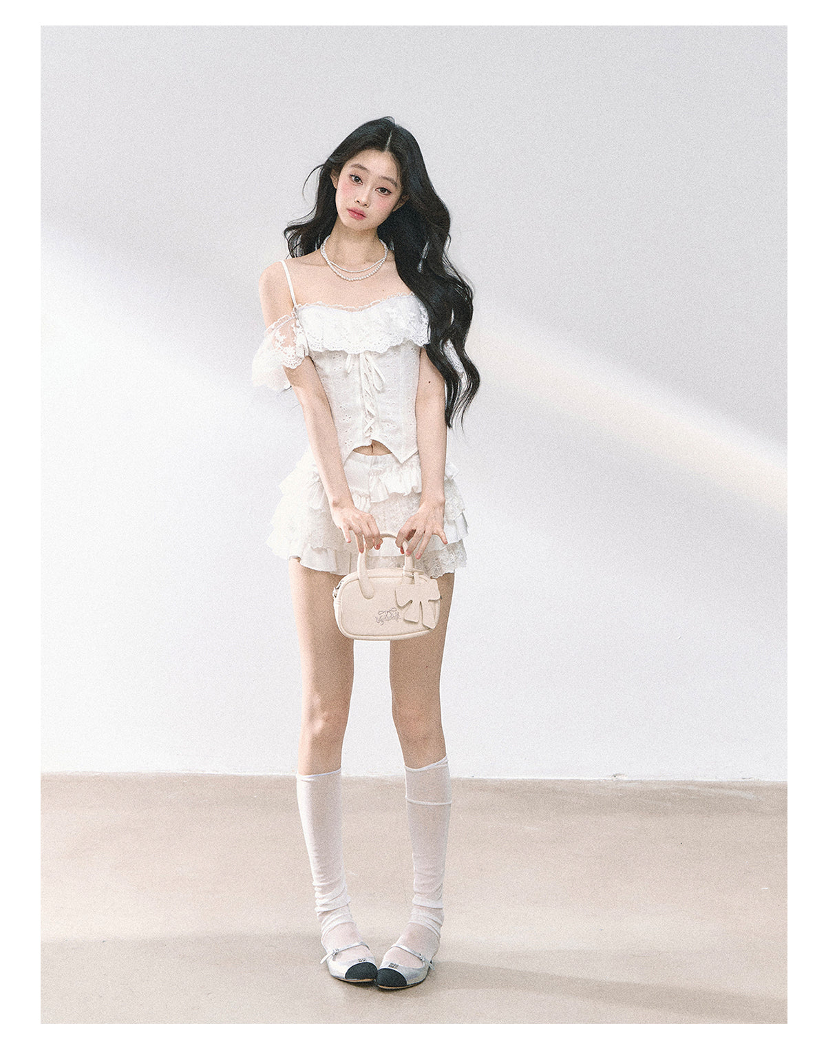 SHAOYEYAN French Lace Sleeveless Top