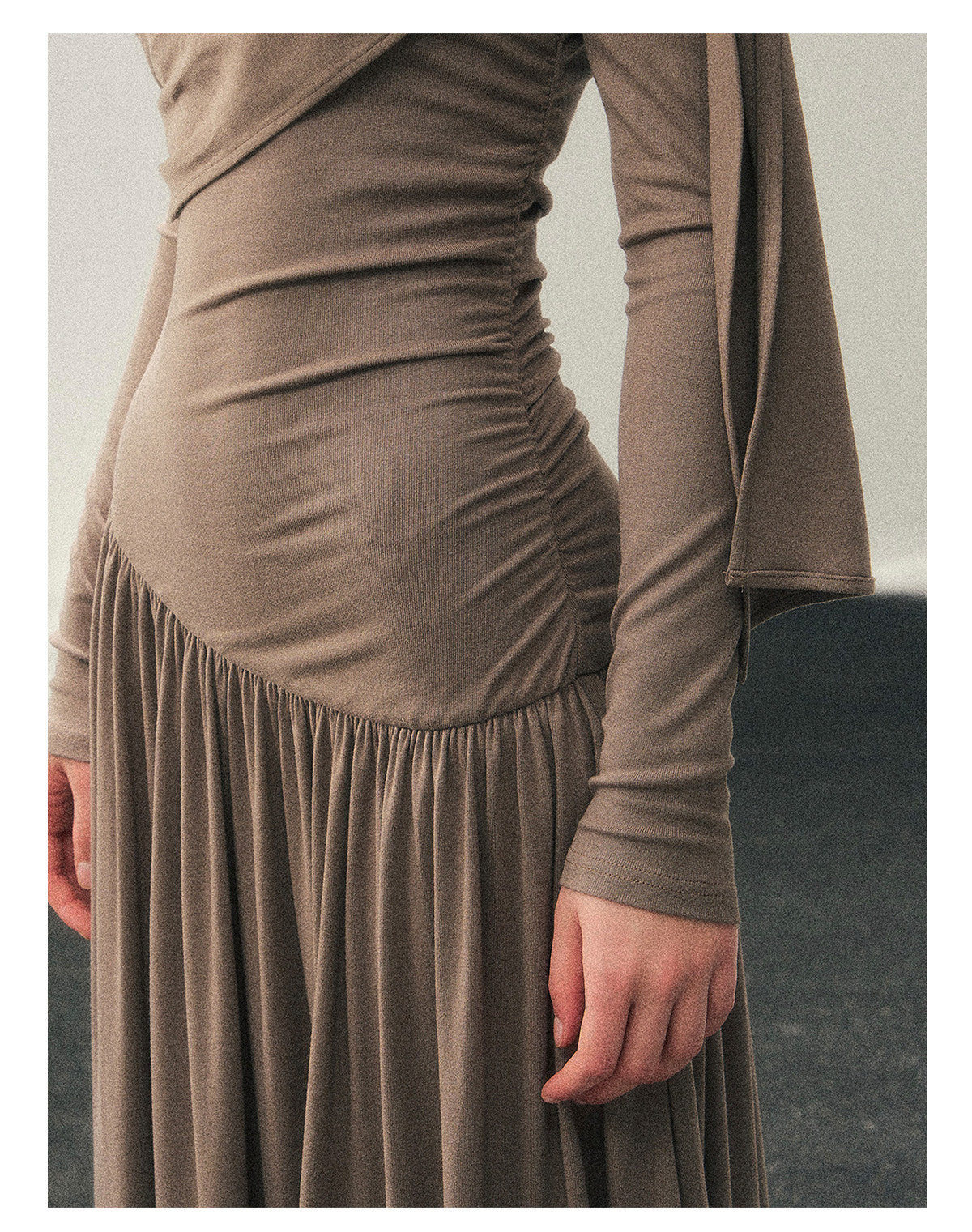 ShaoYeYan Aomalm Pure Heart Reflects Snow French Chic Dress