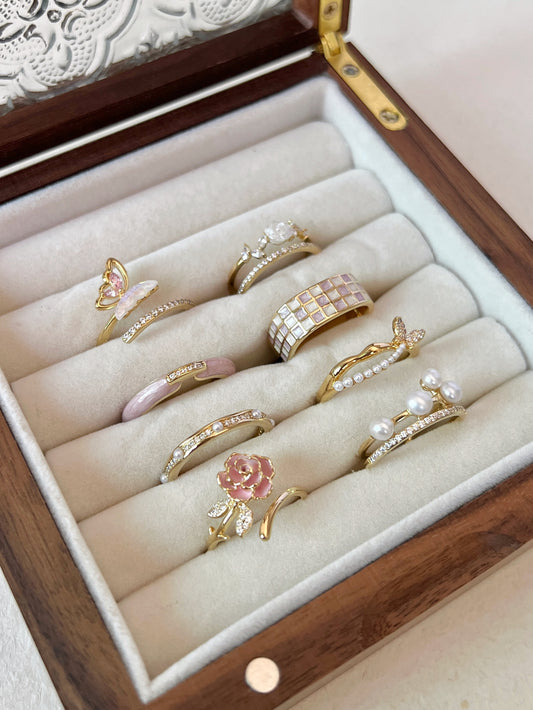VIGVOG Artisan Butterfly Cocktail Ring