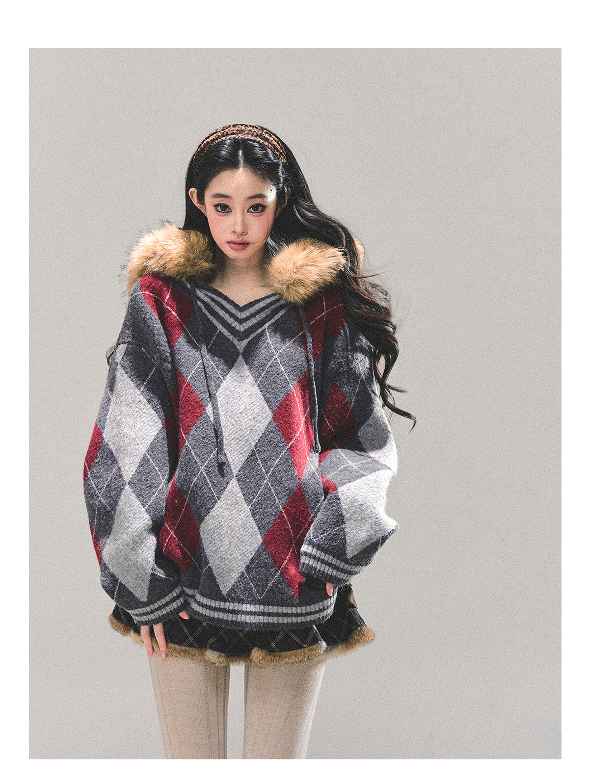ShaoYeYan Winter Warmth American Academia Sweater
