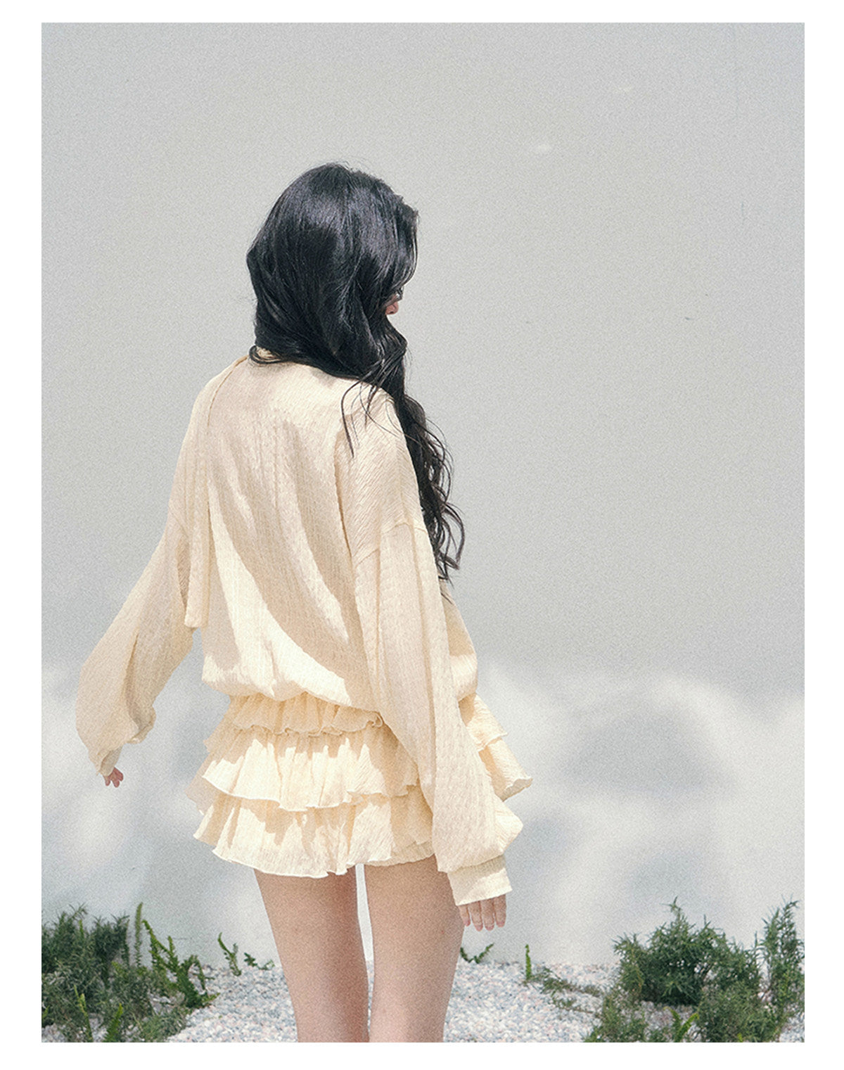 ShaoYeYan Aomalm Evening Breeze Skirt French Dress