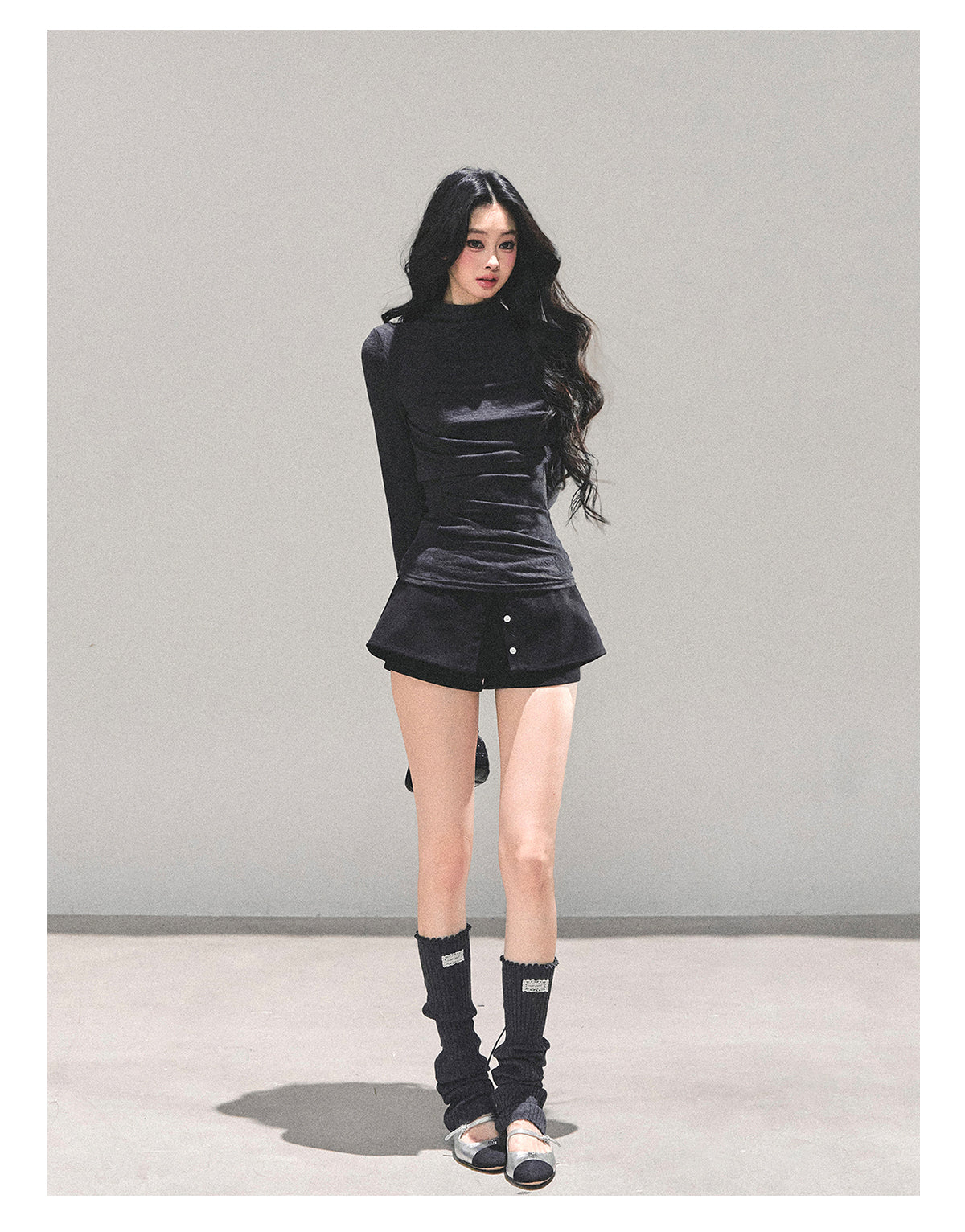 ShaoYeYan Silent Echo Semi-Turtleneck Base Layer