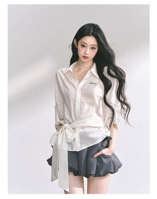 SHAOYEYAN French Sun Protection Blouse