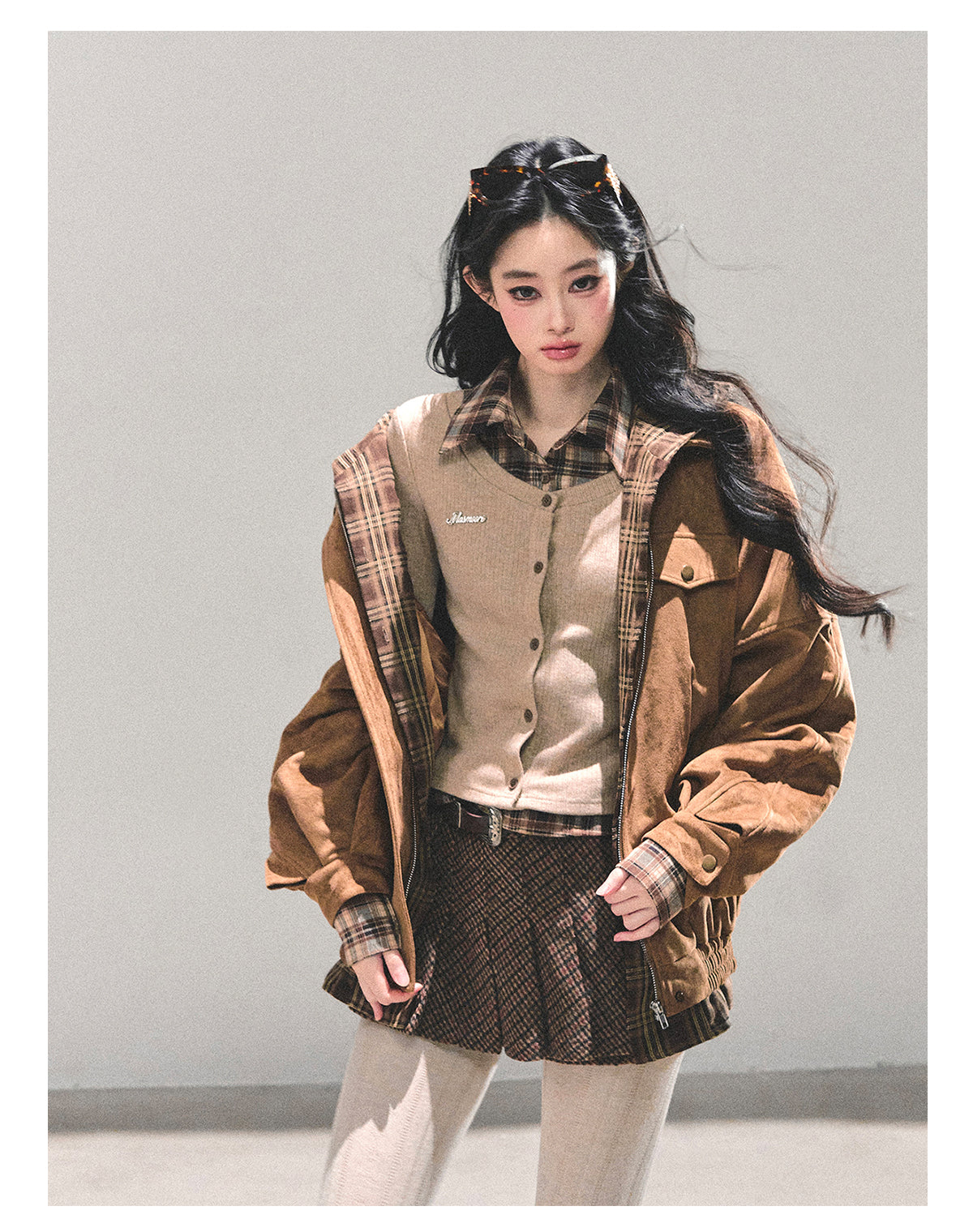 ShaoYeYan Landing Before Dawn Audrey-Style Jacket