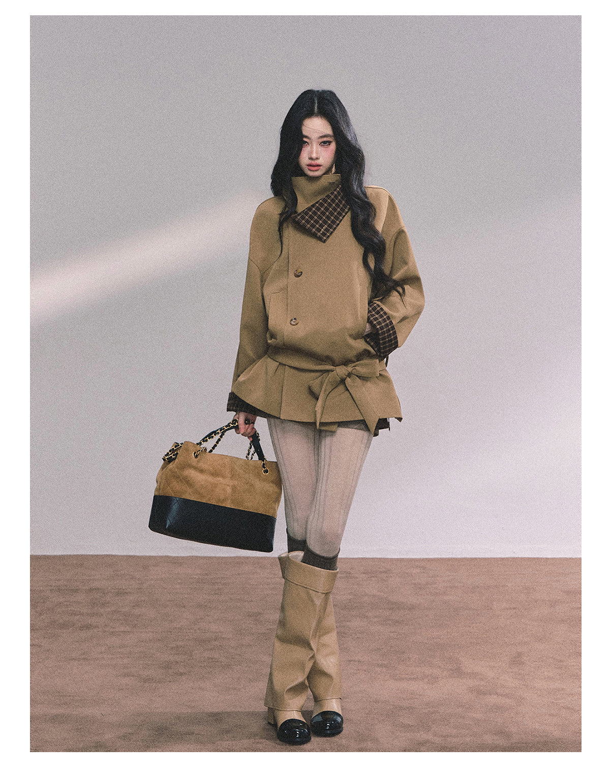 ShaoYeYan Vienna Trench Coat French British Style Luxury Blazer