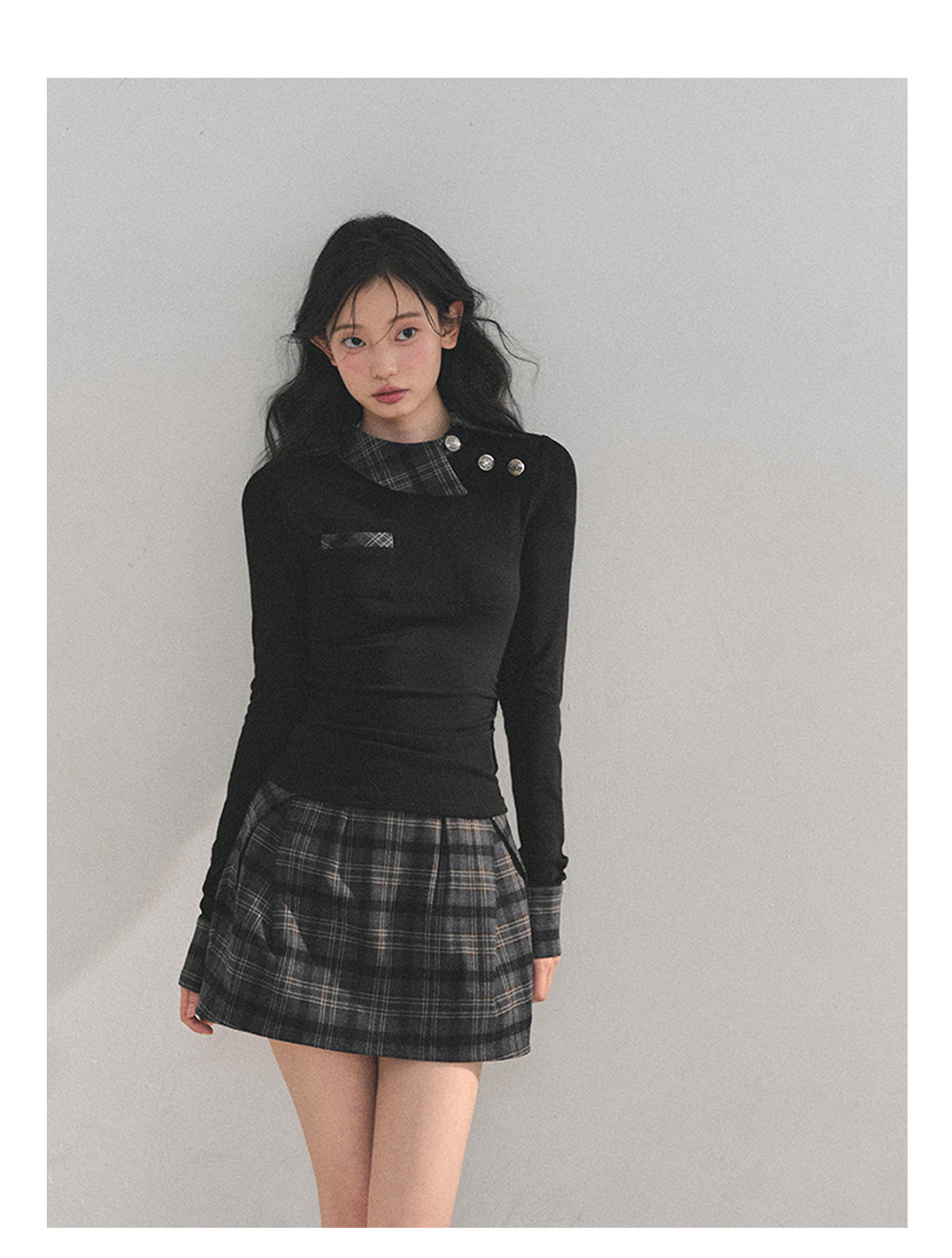 ShaoYeYan Aomalm Quiet Vanishing American Skirt Set