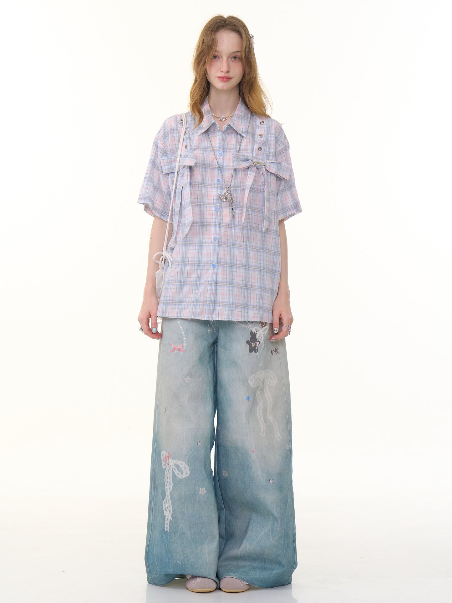 ziziFei Vintage Bow Blouse