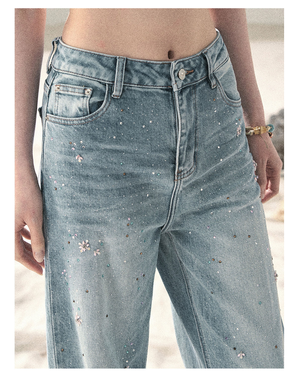 ShaoYeYan Aomalm Fragments of the Galaxy Sparkle Jeans