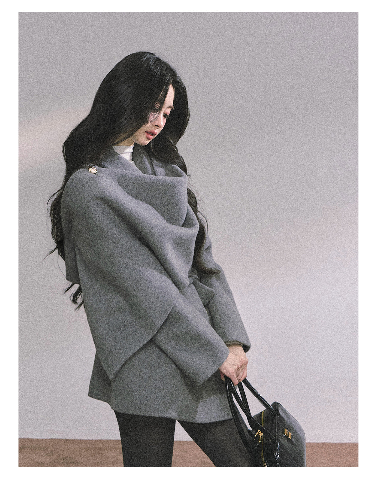 ShaoYeYan Winter Basel French Style Wool Coat