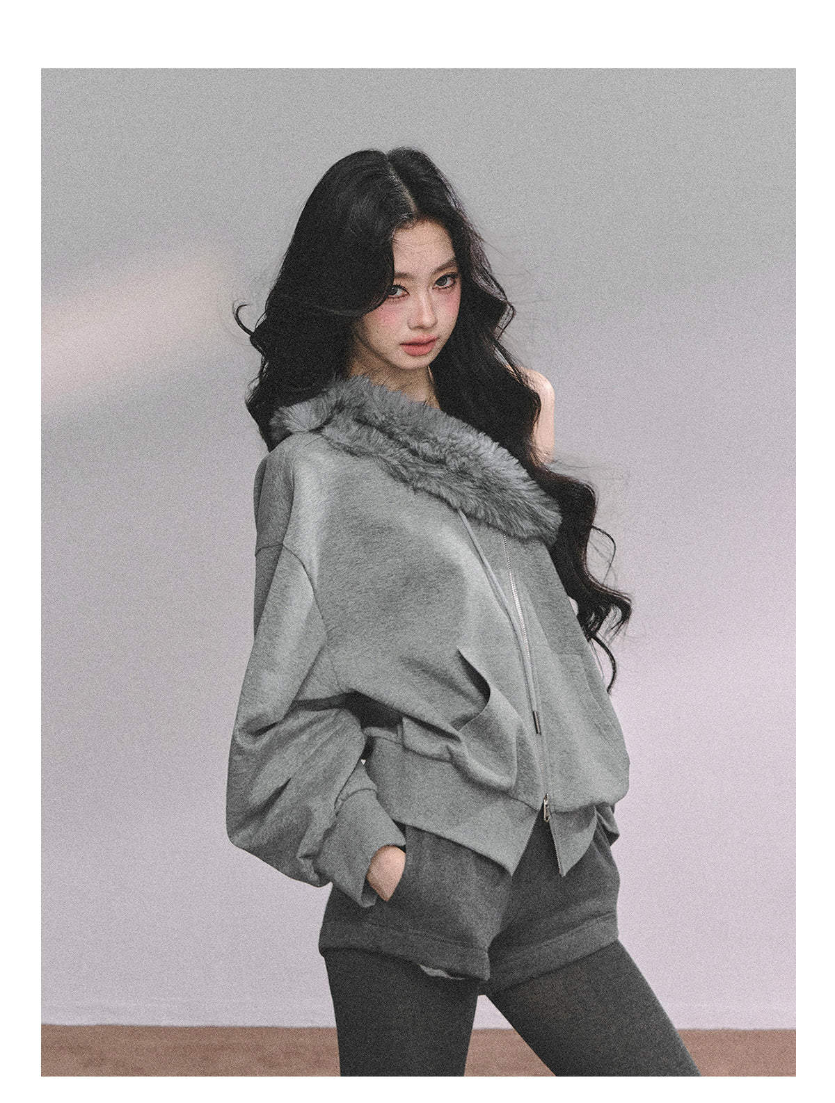 ShaoYeYan Nordic Snowfield American Style Two-Piece Set