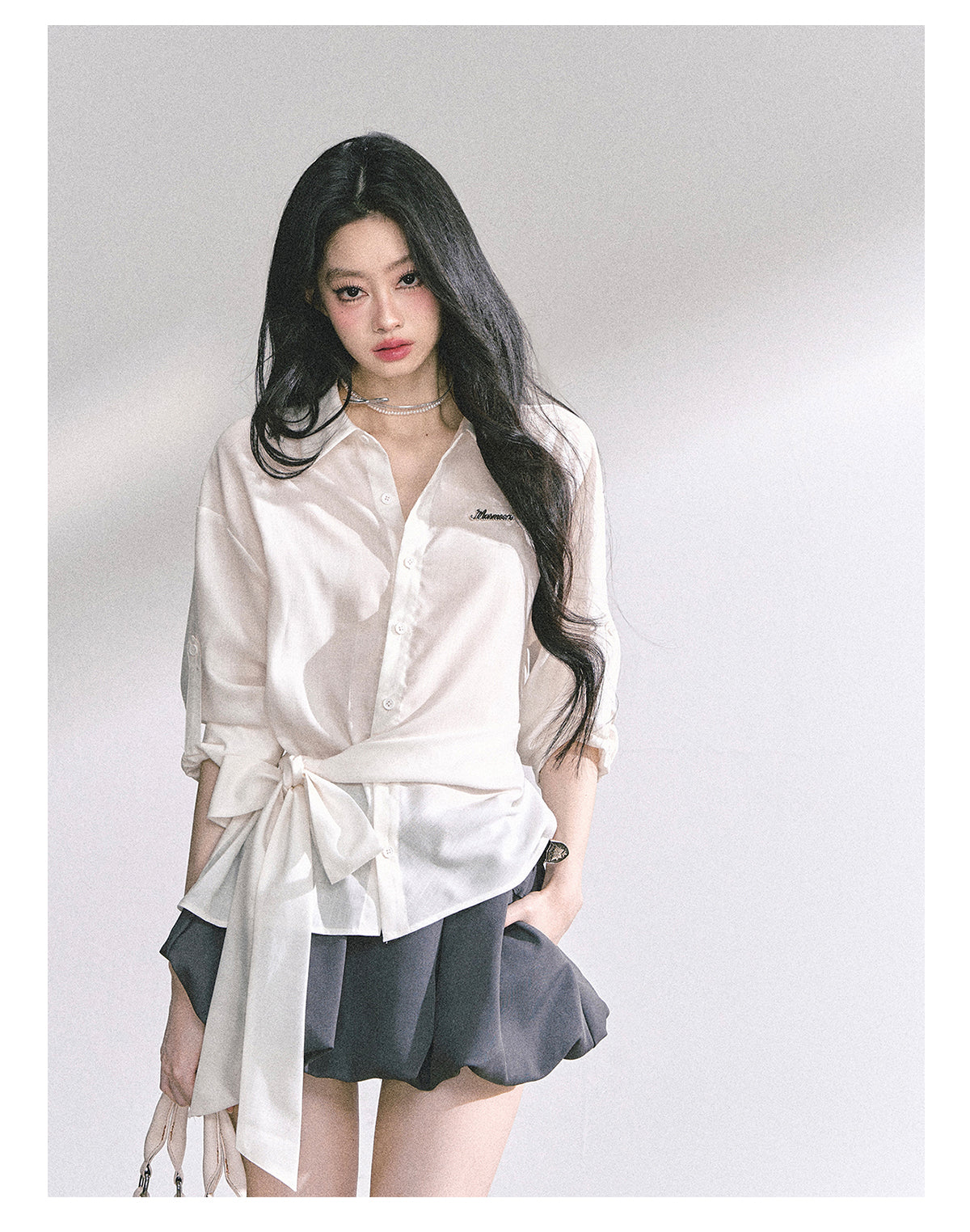 SHAOYEYAN French Sun Protection Blouse