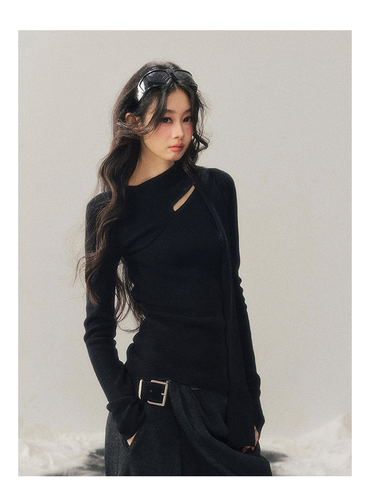 ShaoYeYan Aomalm Memory's Dusk Thermal Knit Top