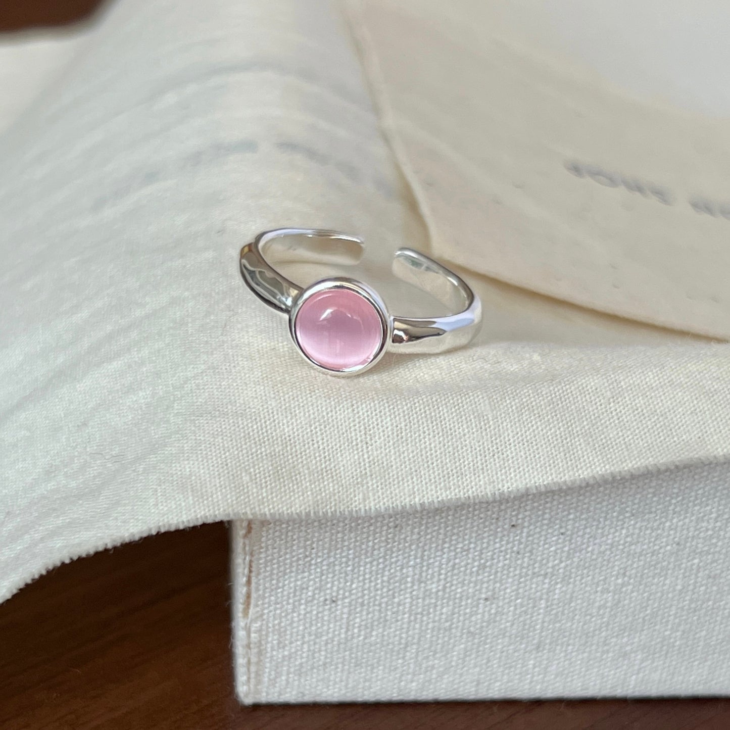 VIGVOG Cat's Eye Stone Rings