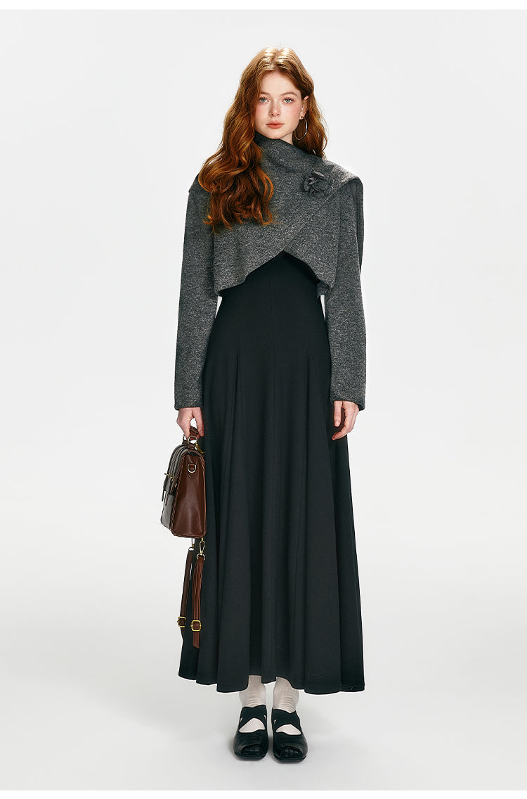 BOHOL BLING "French Heiress" Plush Brushed Fleece Dress Set
