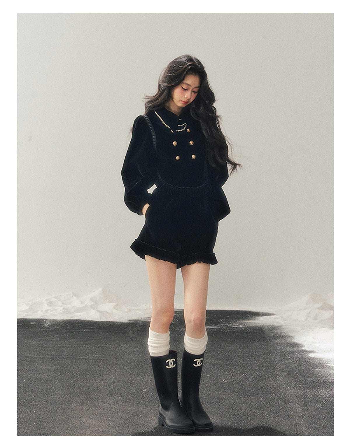 ShaoYeYan Aomalm Chapter Seven Nights French Velvet Set