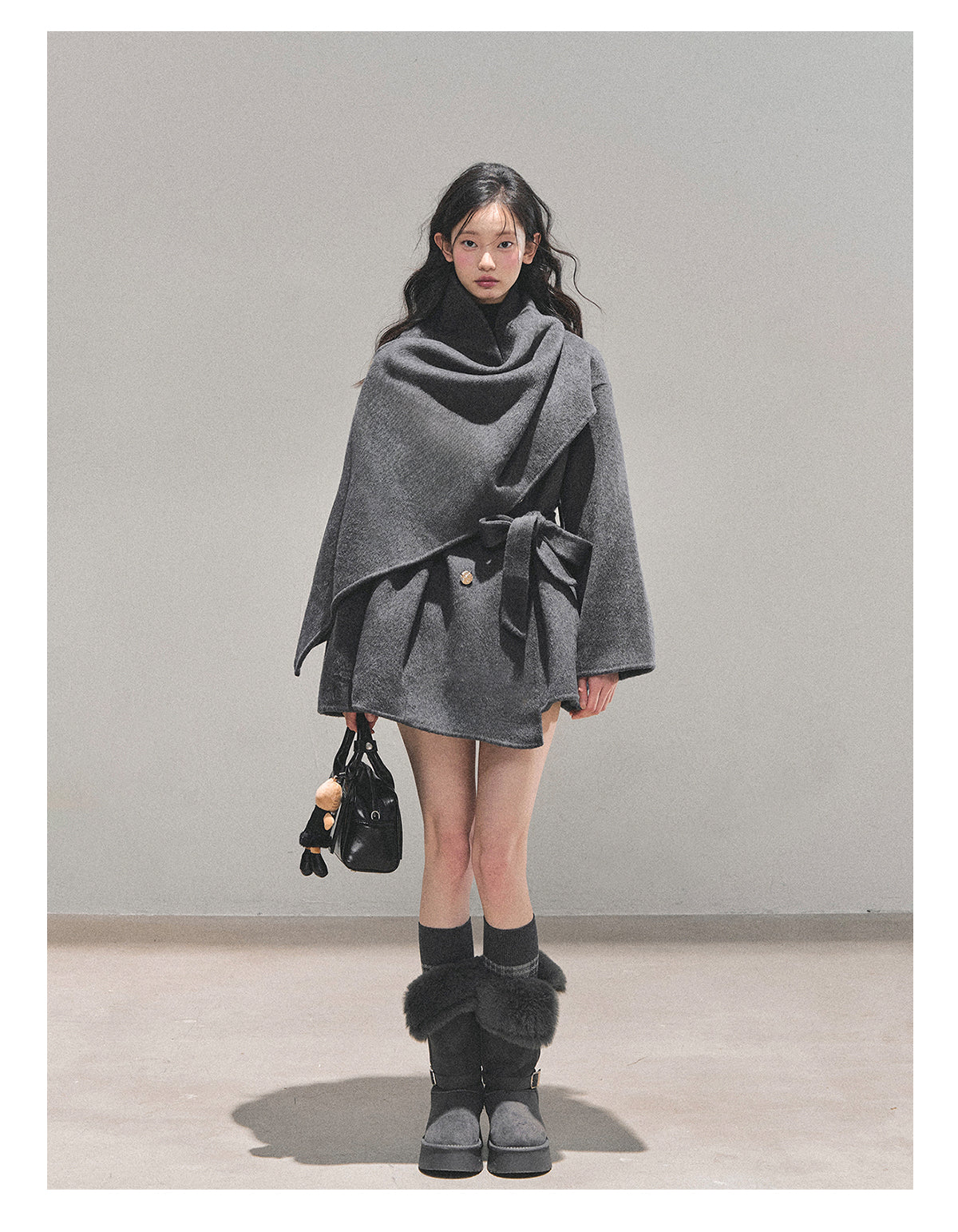 ShaoYeYan Aomalm Winter Basel Double-Faced Wool Coat