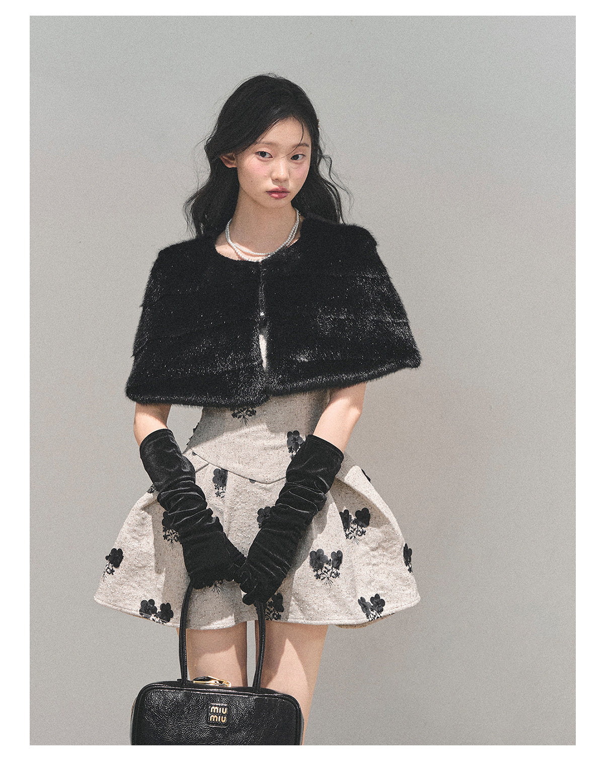 ShaoYeYan Aomalm Moss Whispers Two-Piece Dress