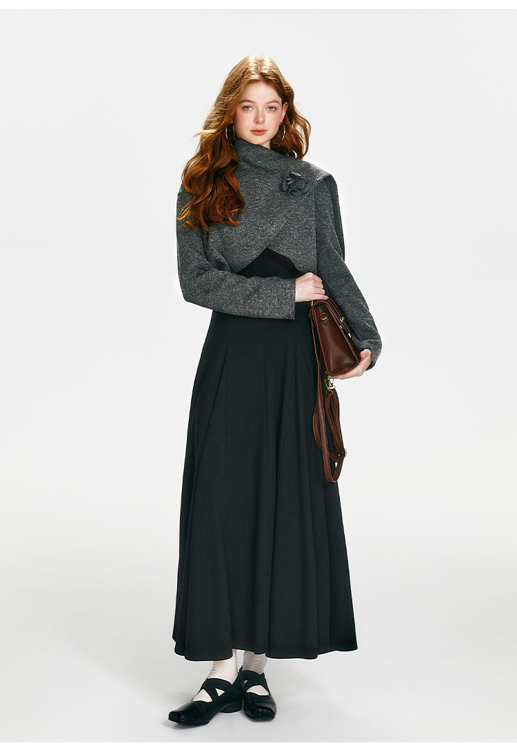 BOHOL BLING "French Heiress" Plush Brushed Fleece Dress Set
