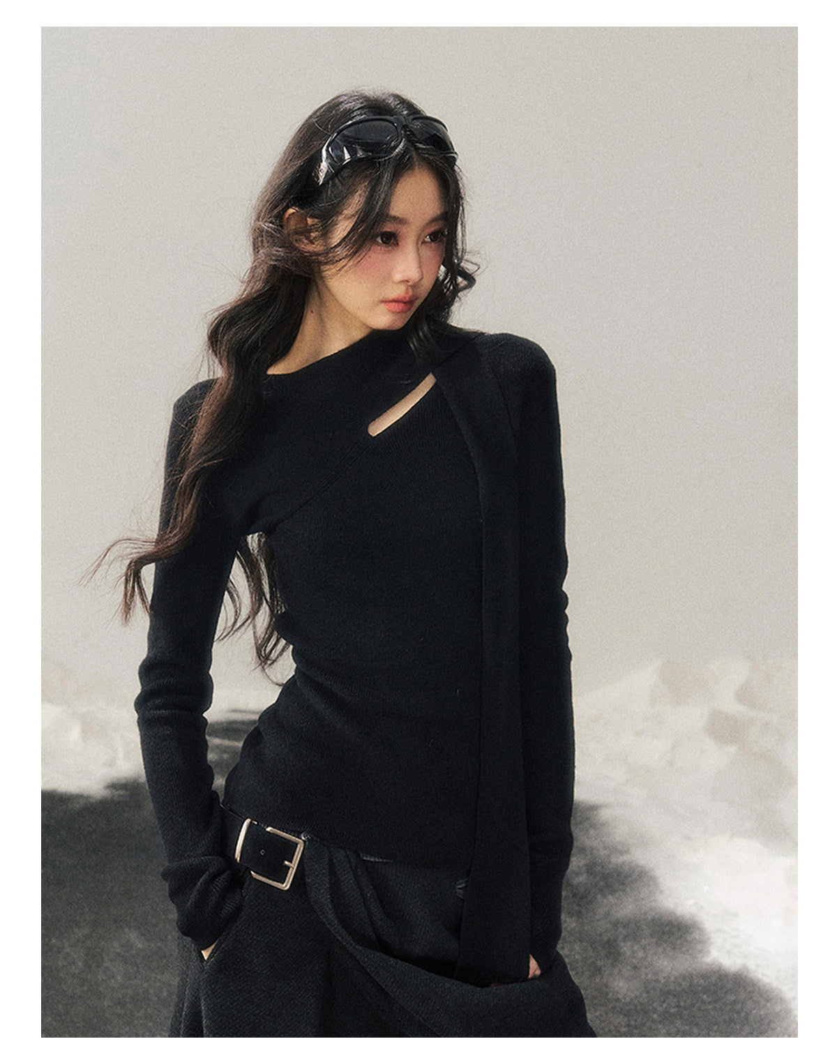 ShaoYeYan Aomalm Memory's Dusk Thermal Knit Top