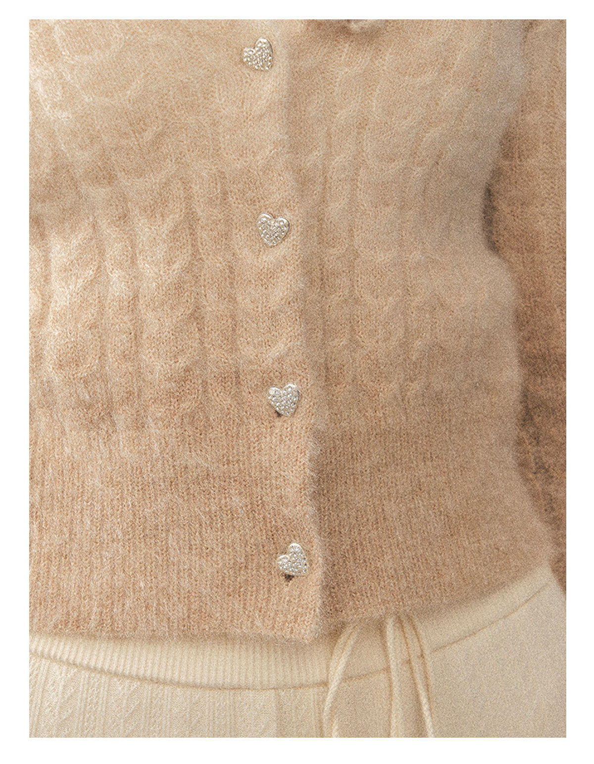 ShaoYeYan Aomalm Density of Residual Warmth French 3D Flower Sweater