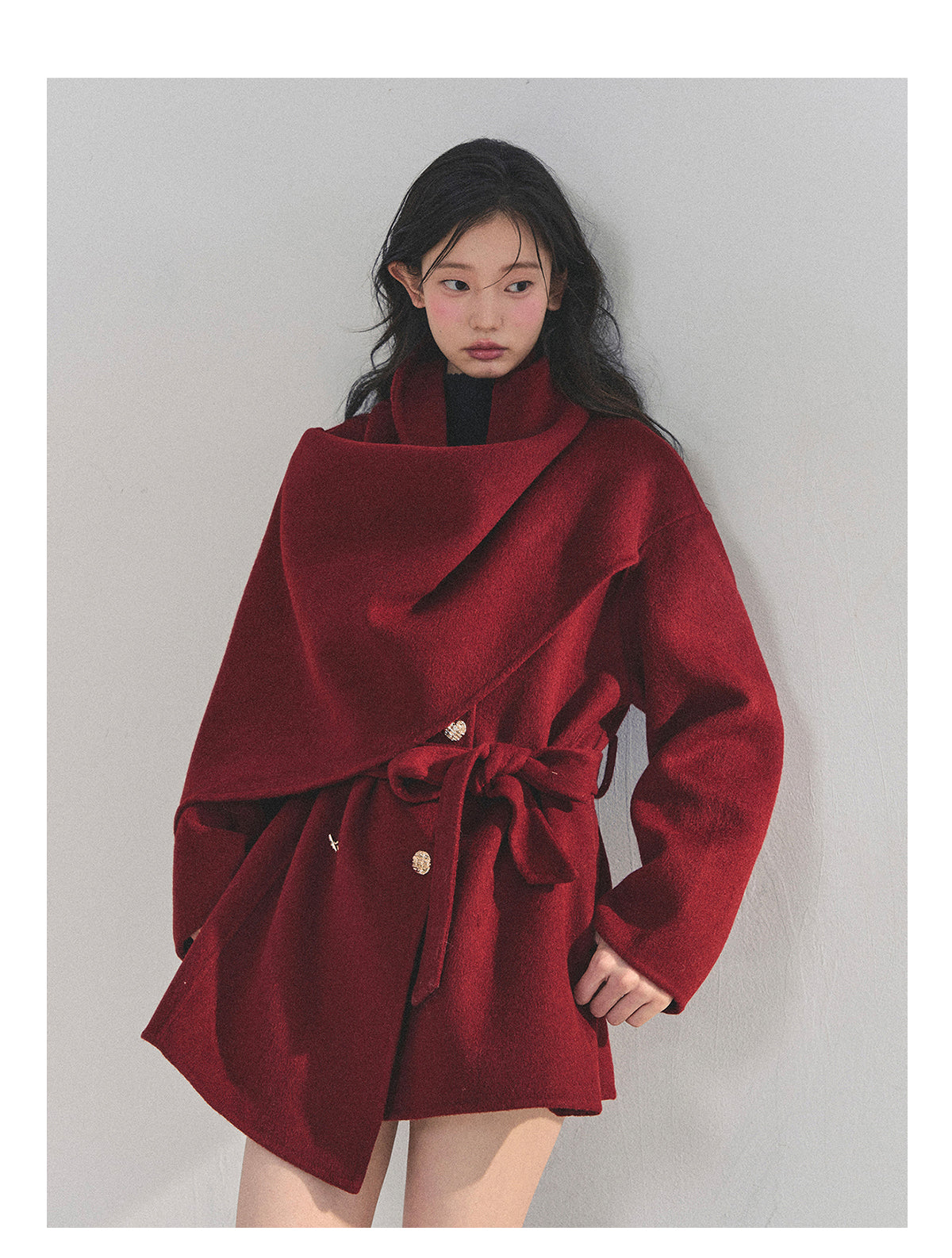 ShaoYeYan Aomalm Winter Basel Double-Faced Wool Coat
