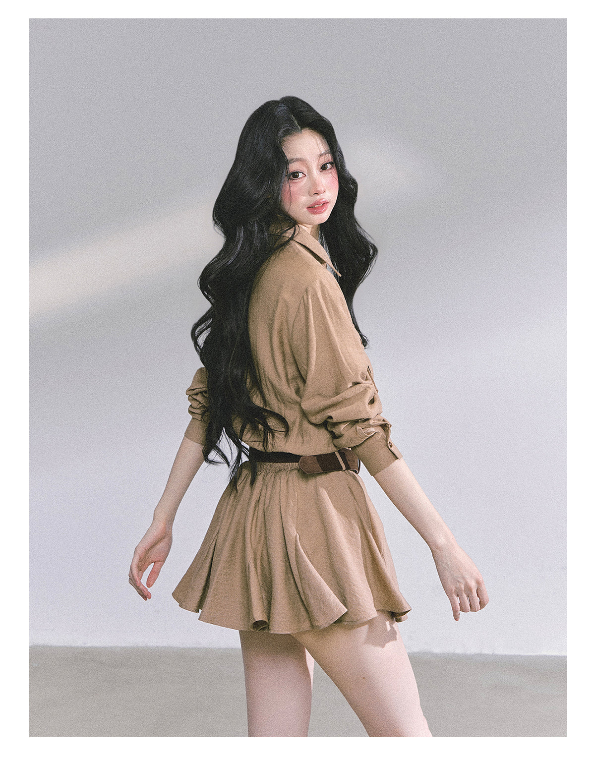 SHAOYEYAN Waist-Defining Office Dress