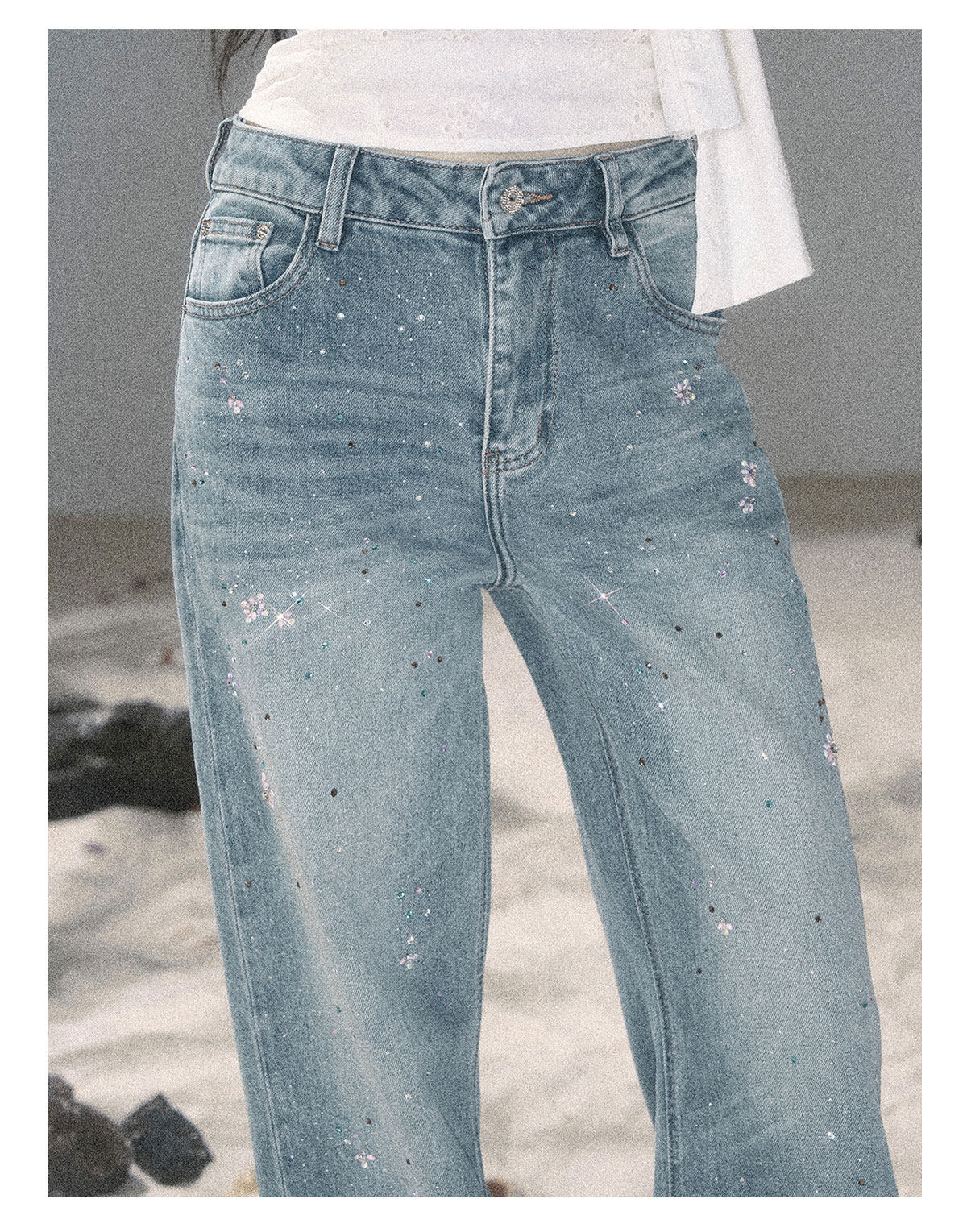 ShaoYeYan Aomalm Fragments of the Galaxy Sparkle Jeans