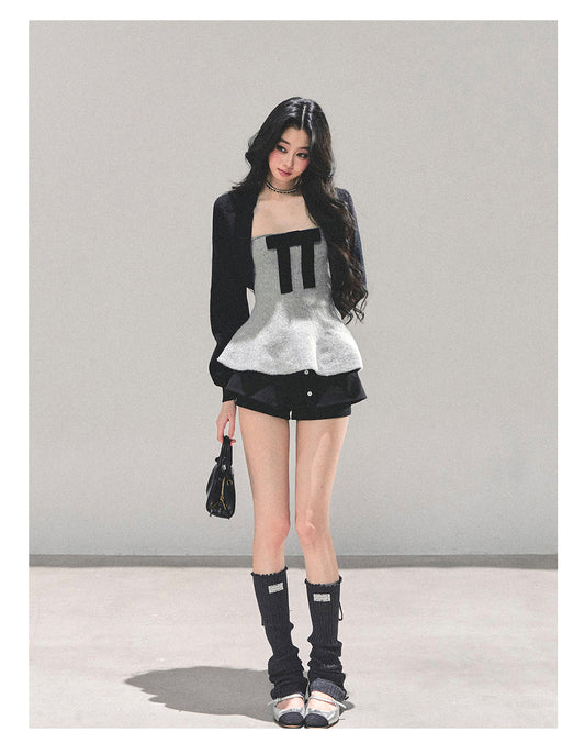 ShaoYeYan Lingering Warmth French Princess T-Shirt Set